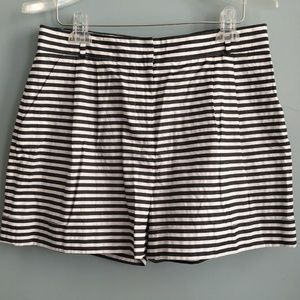 NWT Kate Spade Striped Seersucker Nico Shorts 10
